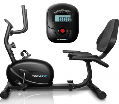Bicicleta Ergométrica Horizontal PodiumFit H100 Magnética 8 cargas Max 130Kg Leilão Bicicleta Ergométrica Horizontal PodiumFit H100 Magnética 8 cargas Max 130Kg