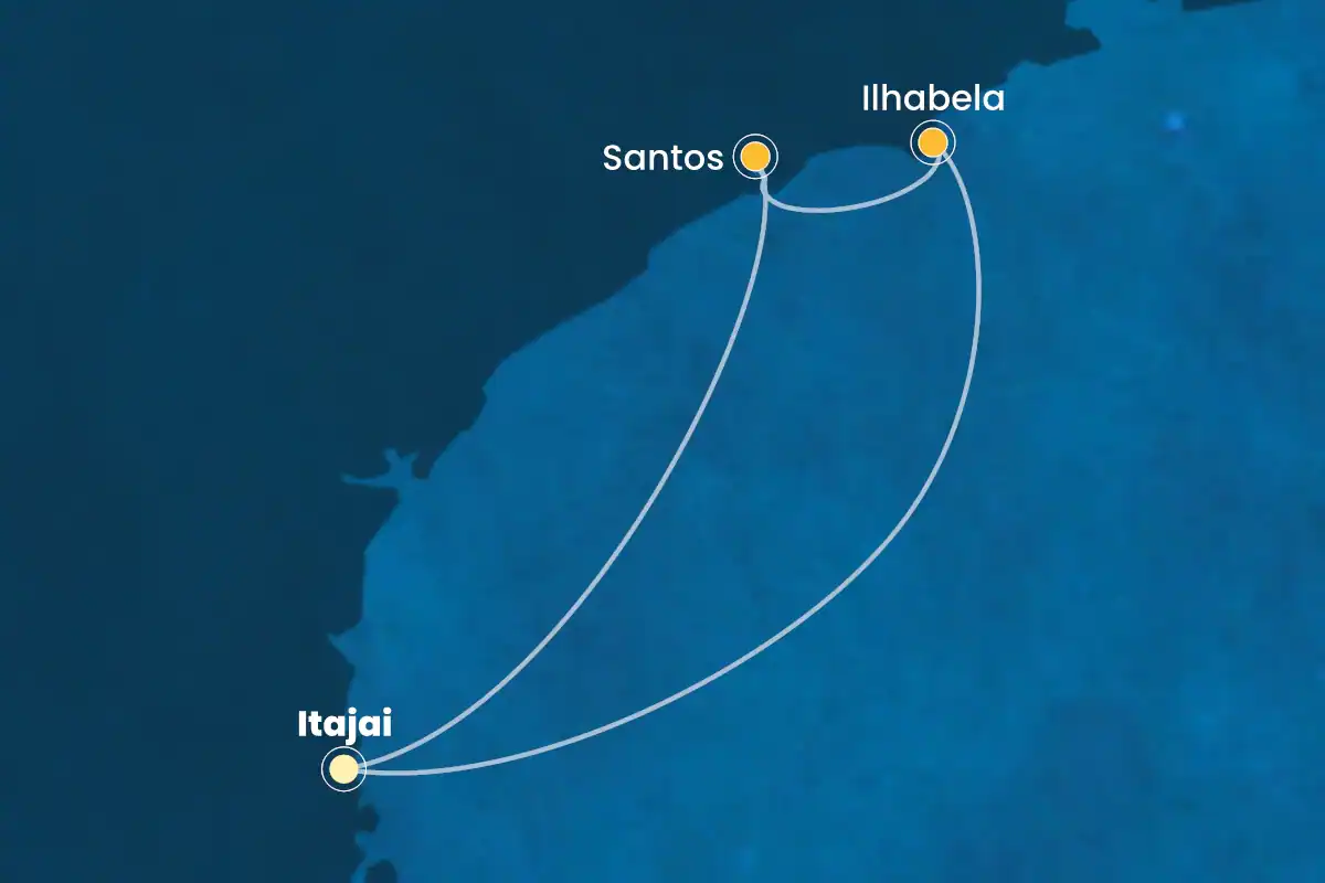 Cruzeiro América do Sul, 5 dias