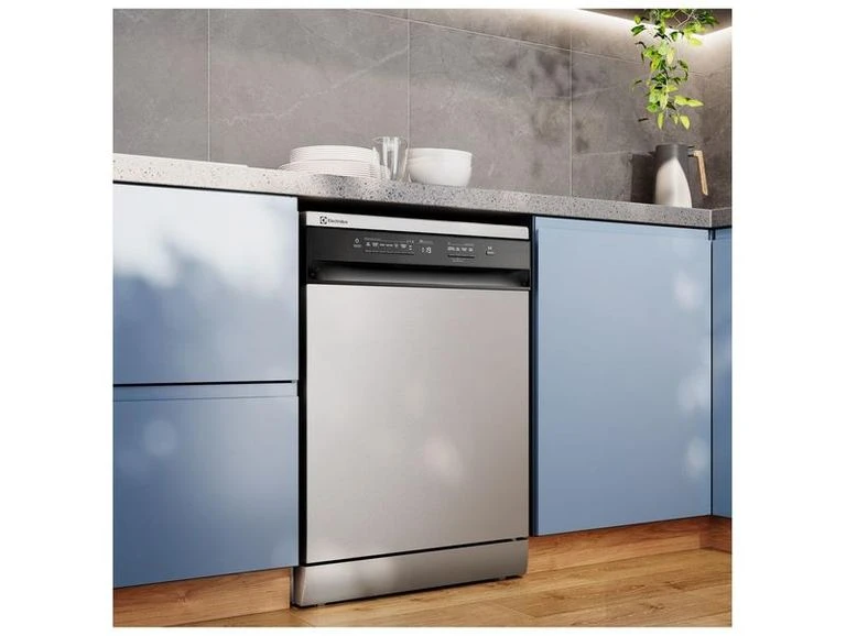 Imagem 47751 Lava-louças Electrolux 14 Serviços com Função Higienizar LS14E Prata
