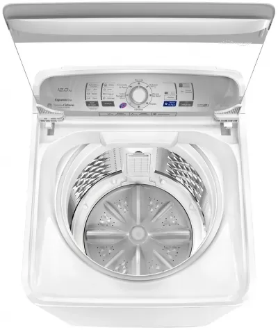 Imagem 28897 Lavadora de Roupas Panasonic NAF120B1 12Kg Cesto Inox 8 Prog de Lavagem Branca