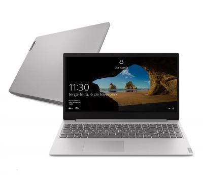 Leilão Notebook Lenovo Core i5-8265U 8GB 1TB Tela 15.6`` Windows 10 Ideapad S145
