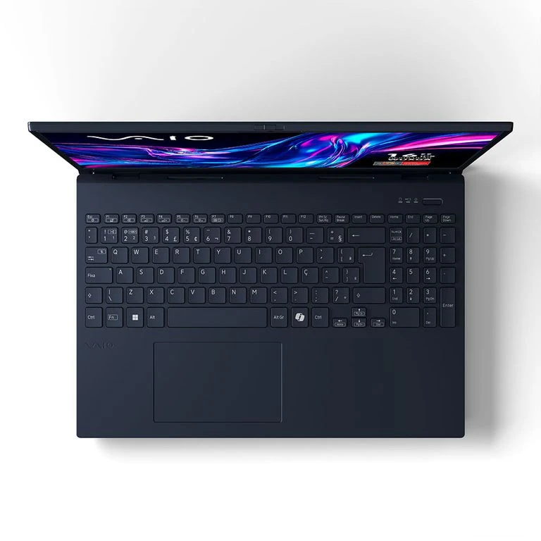 Imagem 50770 Notebook VAIO FE16 AMD® Ryzen 7-5825U Linux 8GB RAM 256GB SSD 16IPS WUXGA Antirreflexo - Cinza Grafite
