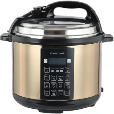 Panela de pressão elétrica multifuncional 5L CH50 cobre 127V - Classic Home Leilão Panela de pressão elétrica multifuncional 5L CH50 cobre 127V - Classic Home