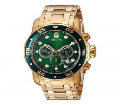 Imagem 485 Relógio Invicta Pro Diver 0075 Dourado Masculino