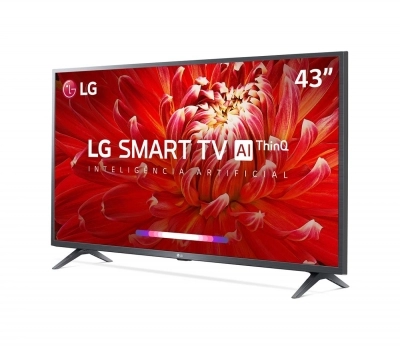Imagem 761 Smart TV LED 43`` Full HD LG 43LM6300PSB ThinQ AI Inteligência Artificial