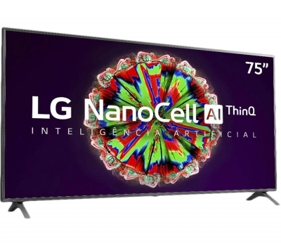 Imagem 11560 Smart TV LG 75 Pol. 4K NanoCell 75NANO79SNA - WiFi Bluetooth HDR Inteligencia Artificial ThinQAI Google Assistente Alexa IOT