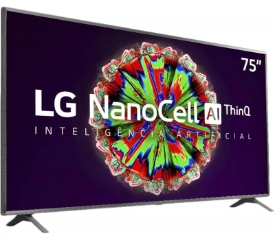 Imagem 11560 Smart TV LG 75 Pol. 4K NanoCell 75NANO79SNA - WiFi Bluetooth HDR Inteligencia Artificial ThinQAI Google Assistente Alexa IOT